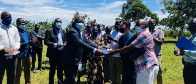 Handover of site to the contractor